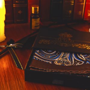 Hnedá Paisley Náprsná Vreckovka do Saka