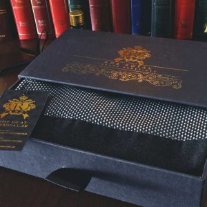 pánsky elegantný formálny hodvábny strieborný šál do obleku