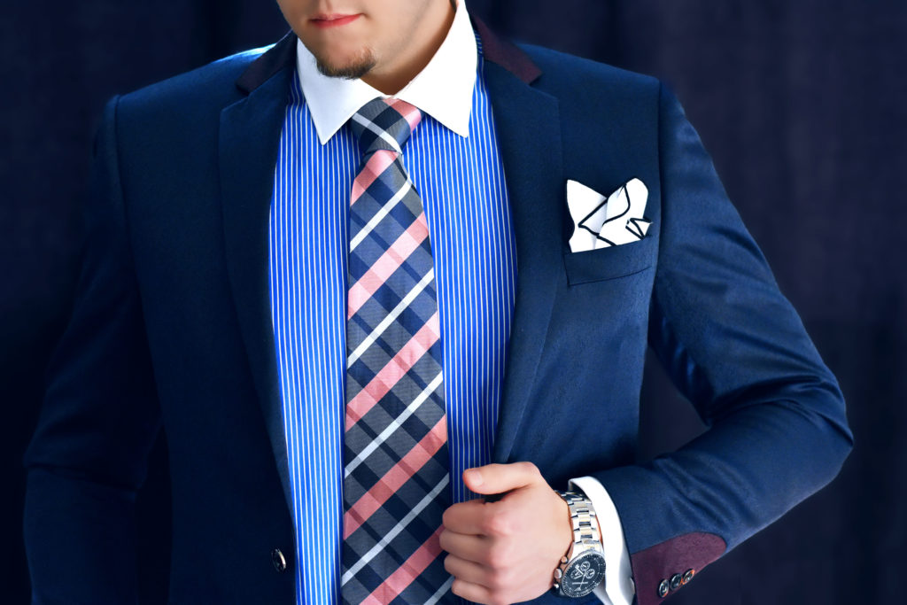 Detail produktu: Cotton Pocket Square, White with Black Contrast Edges