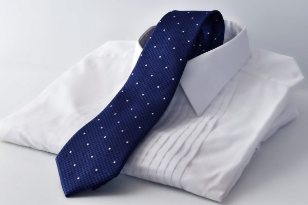 Ďalší pohľad: Silk Necktie, Pure Luxury Collection, Polka Dot, Blue