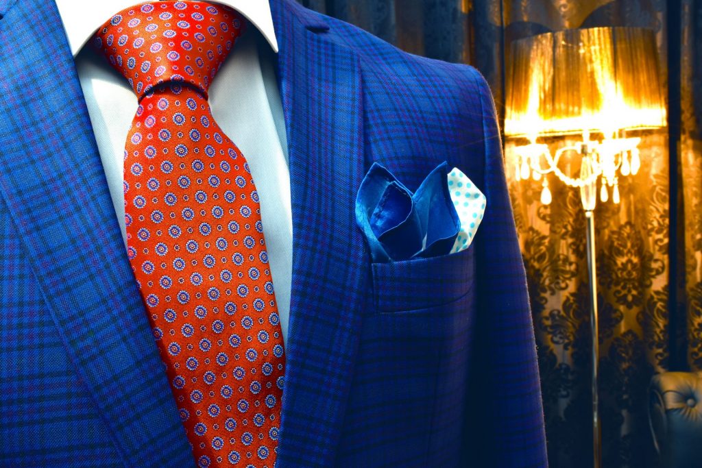 Detail produktu: Hodvábna Kravata, Pure Luxury Collection 2020, Foulard, Oranžovo-Červená