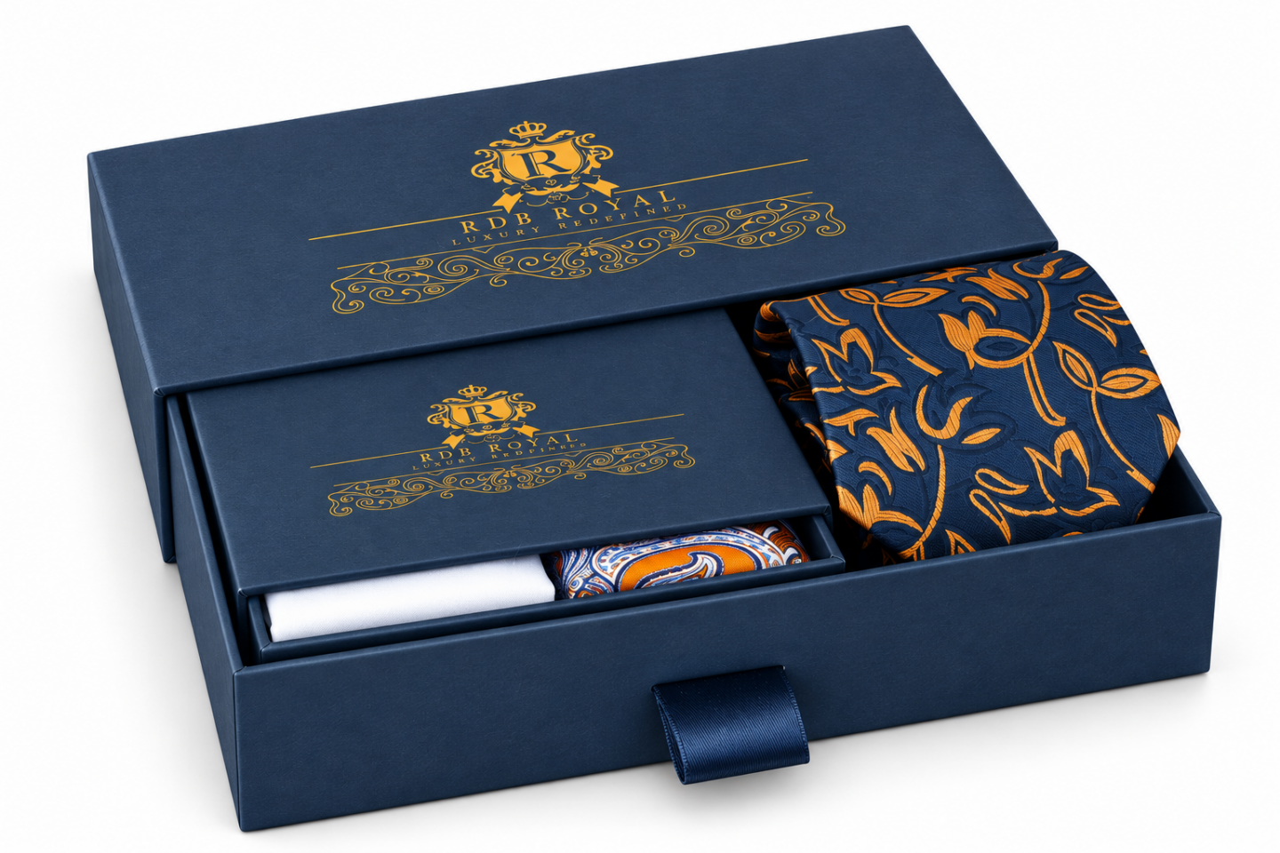 Darčekový Pánsky Set – Zlatý Floral, Amor